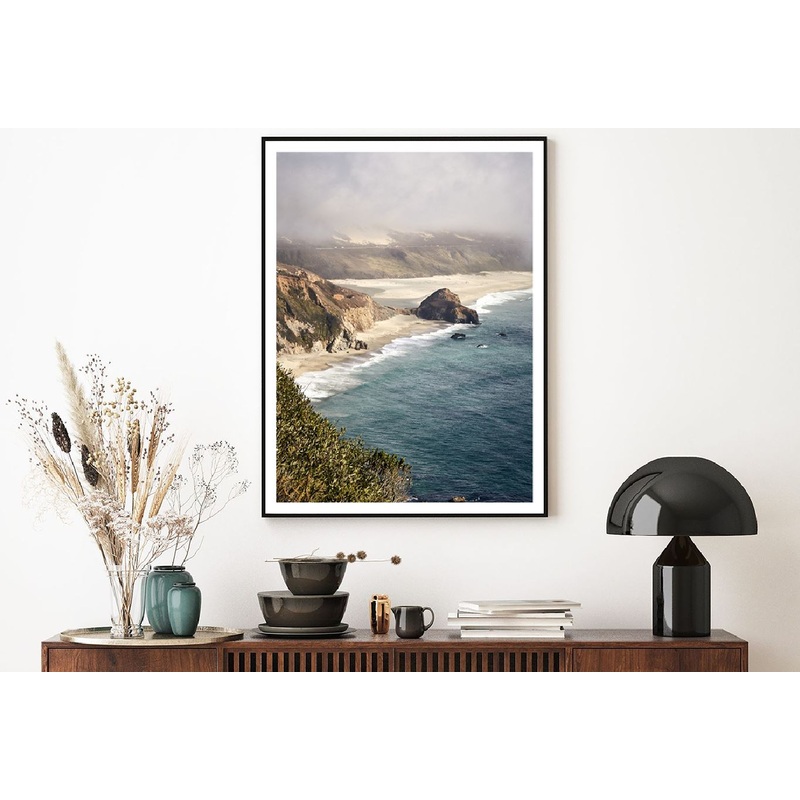 Sur River Beach View Photograph USA Home Decor Premium Quality Poster Print Choose Your Sizes