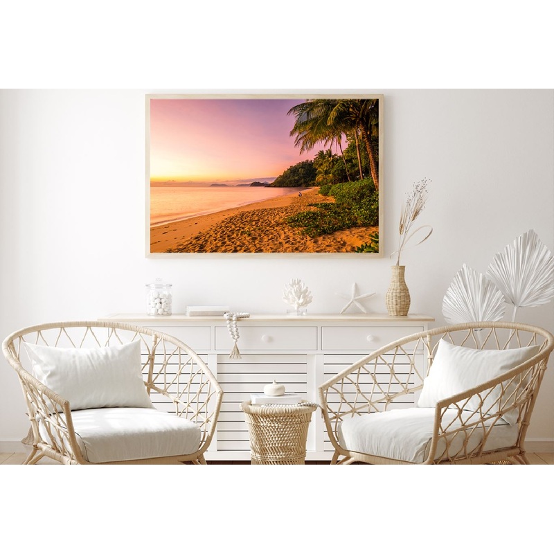 Trinity Beach Sunrise Scenery View Photograph Home Decor Premium Quality Poster Print Choose Your Sizes