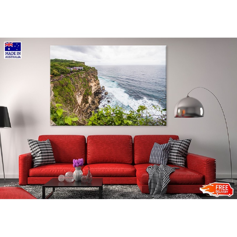 Uluwatu Temple Rock & Sea View Photograph Print 100% Australian Made