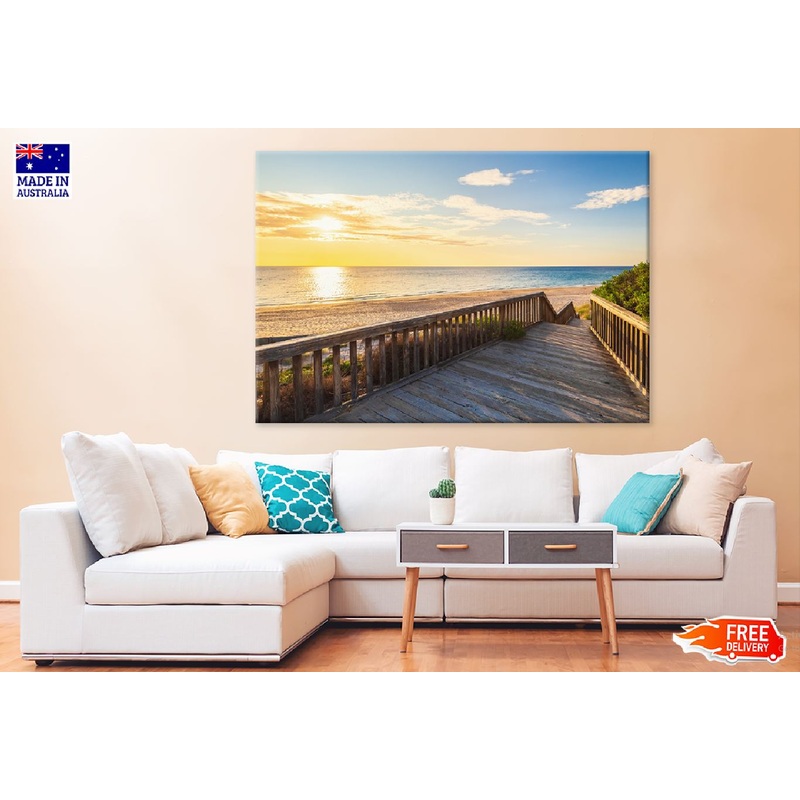 Boardwalk to O'Sullivan Beach Photograph Print 100% Australian Made
