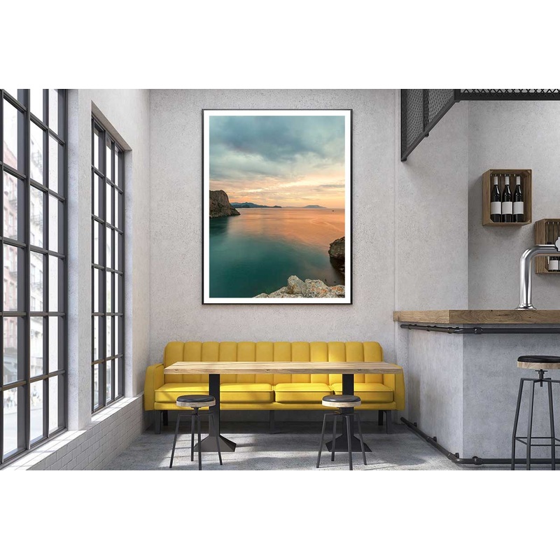 Sunrise over the Sea Scenery View Home Decor Premium Quality Poster Print Choose Your Sizes