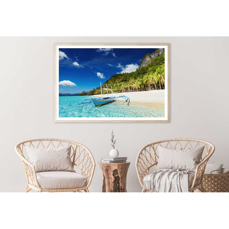 Beach South China Sea Photograph Philippines Home Decor Premium Quality Poster Print Choose Your Sizes