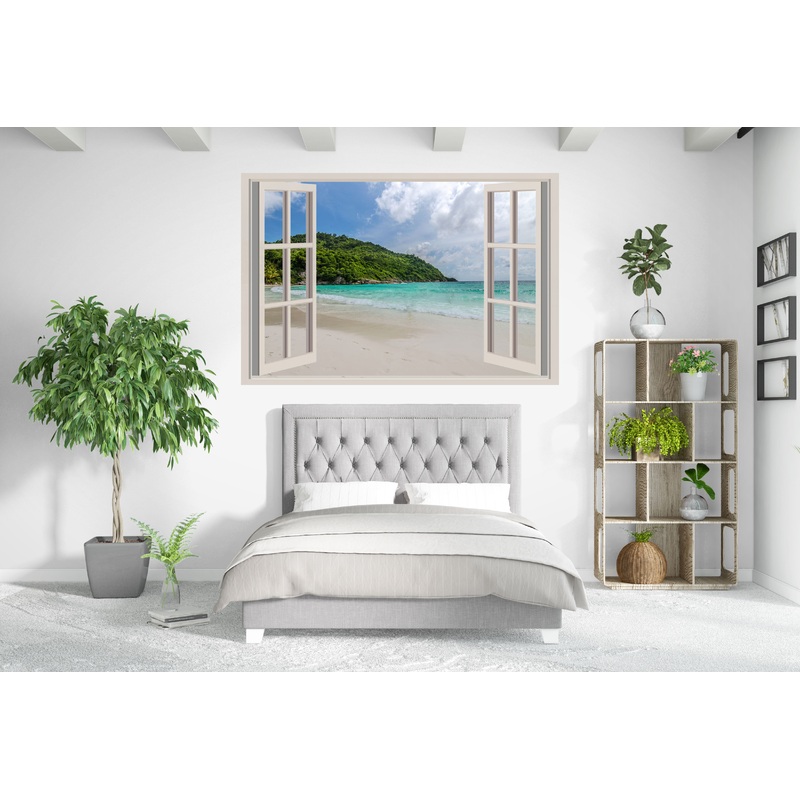 Stunning window beach  popular design beach Print 100% Australian Made