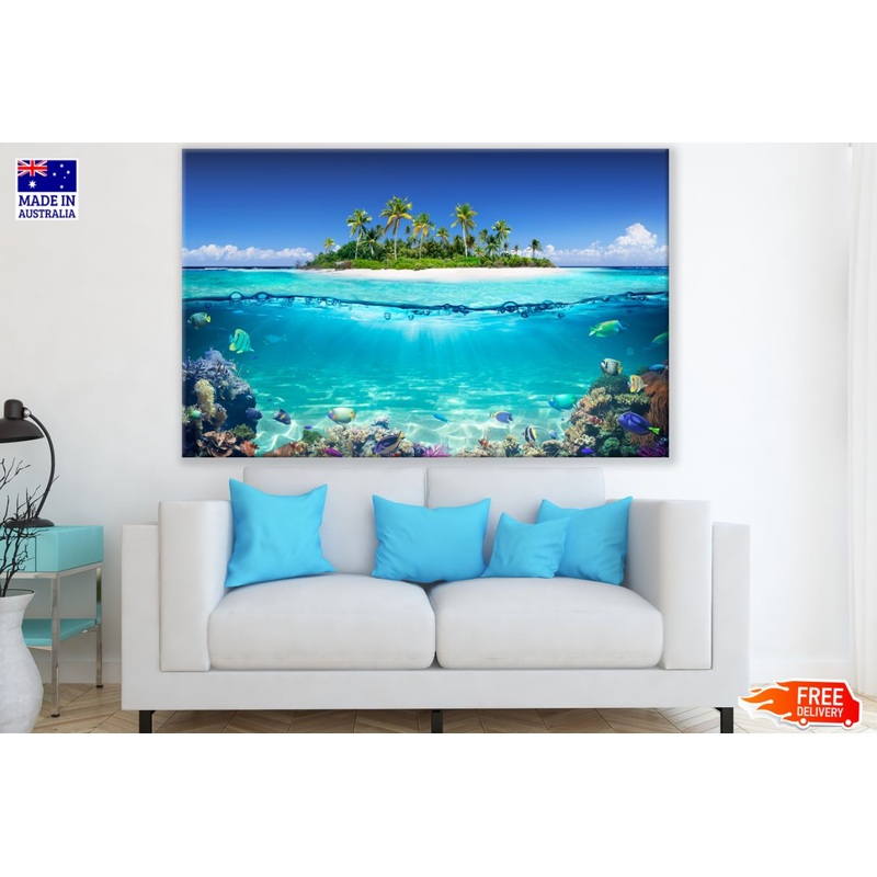 Underwater Fish Life Photograph Print 100% Australian Made